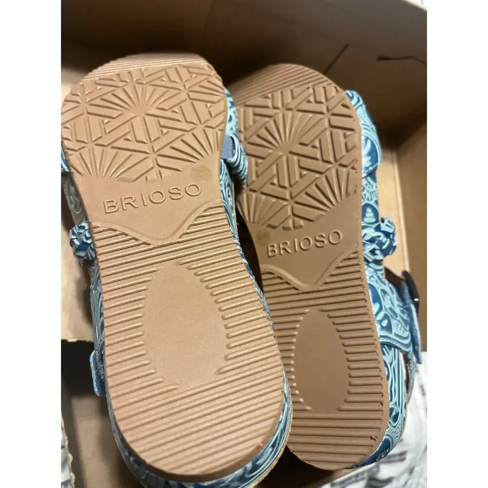 Brioso
Solera Tooled Leather Sandals 8.5 - Picture 6 of 8